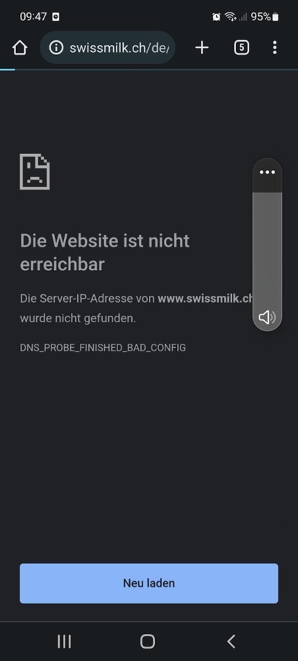 dns-fehler-sunrise-community