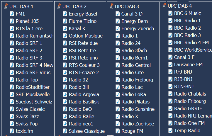 DAB+ Cable Im UPC-Netz: Neue Info-Website - Sunrise Community