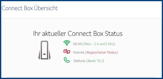 Connect Box Web-UI